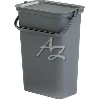 Odpadkový koš DOMO SERVICE Odpadkový koš MODA 10l tmavě šedá metalika