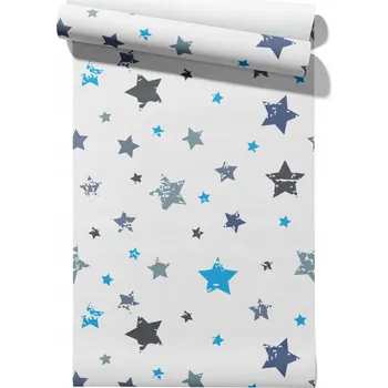 Tapeta Vliesová tapeta dětská Hvězdičky, role 50 cm x 6,1 m