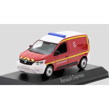autíčko Renault Express 2021 "Pompiers - Chef de Groupe" 1:43 - NOREV Renault Express 2021 "Pompiers - Chef de Groupe" - kovový model auta