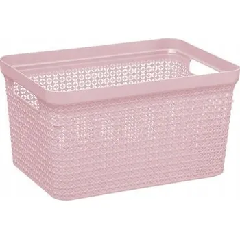 Úložný box Úložný koš Scandi 5 l růžový (růžová)