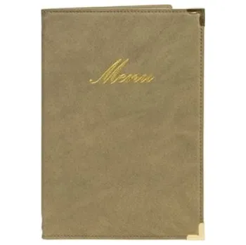 SECURIT Jídelní lístek Classic A5 - béžová MC-CRA5-BI