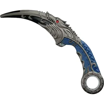 Bojový sport Tréninkový karambit "KAIDO DRAGON" s ložiskem