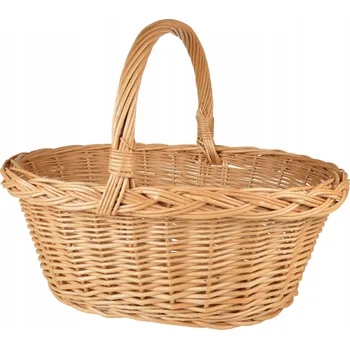 Piknikový koš proutěný vícebarevný