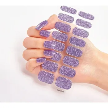 Sada módních nálepek na nehty - CS-036