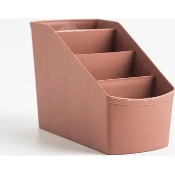 Úložný box Velký stolní pořadač na tužky | stolní organizér, úložný box - Červený