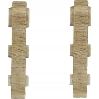 soklová lišta Spojka Salag PVC 22 x 72, délka 0 cm, dub