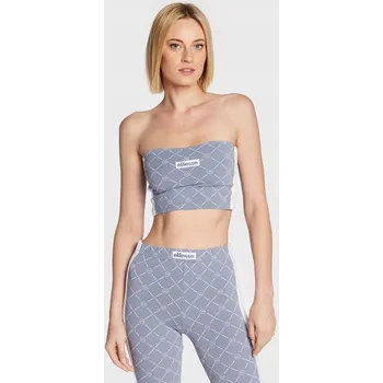 Podprsenka ELLESSE MODRÝ TOP BEZ RAMÍNEK SE VZOREM (40)