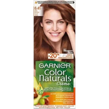 Barva na vlasy Garnier, Color Naturals Krémová barva na vlasy 6.41 Golden Amber