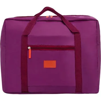 Cestovní taška Skládací cestovní vodotěsná taška z nylonu - Červené víno