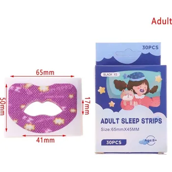 Pomůcka proti chrápání a spánkové apnoe Nálepky proti chrápání - 30 ks !!!! NEPUBLIKOVAT MUZE BYT NEBEZPECNE !!!! - Dospělý