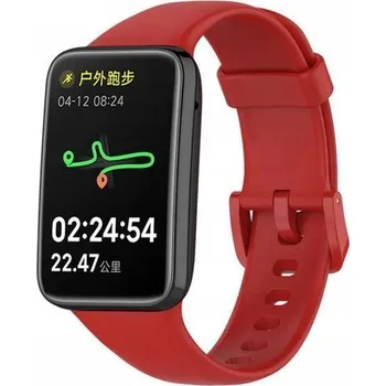 Řemínek na hodinky Řemínek Bestphone pro Xiaomi, červený