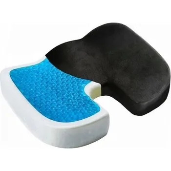 Polštář KLÍNOVÝ POLŠTÁŘ PRO AUTOSEDAČKU ERGONOMICKÝ POLŠTÁŘ ČERNÝ