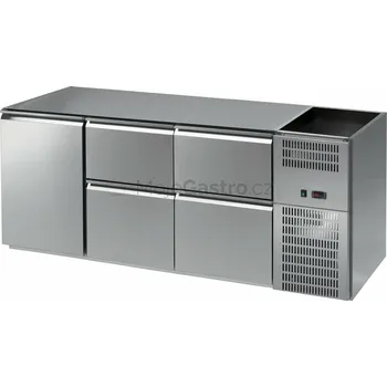 Stůl barový REGD 314N 3sekce linie 700 (bez chl.vany)