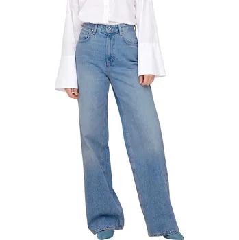 Dámské džíny jeans ONLY Hope Icon Ex Hight Waist Wide Leg Fit - Medium Blue Denim 31x32
