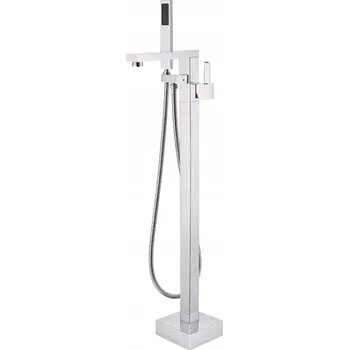 Vodovodní baterie Volně stojící vanová baterie Swiss Meyer Premium stříbrná