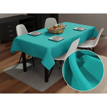 ubrus Dekorační obdélníkový ubrus Rongo RG-020 Tyrkysový 50x100 cm