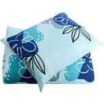 Povlečení z mikrovlákna s bavlněným efektem prodloužené LAVITA tyrkysové