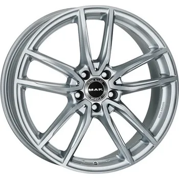 Disk Alu kola MAK evo silver 8x19" 5x112 ET33 66