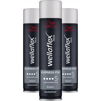 Stylingový přípravek Wellaflex Men Express Fix Lak na vlasy pro muže Ultra-Strong 750ml