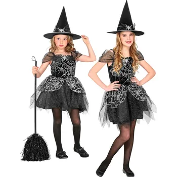 Karnevalový kostým Dívčí kostým pavučinová čarodějnice - pro věk 2-3 let