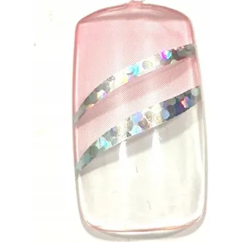 TIPSY UMĚLÉ NEHTY MANIKÚRA VZORY LASEROVÝ EFEKT 10 Ks + LEPIDLO DÁREK