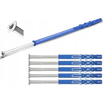 Vrták RAWLPLUG FF1 RÁMOVÝ ROZPĚRNÝ KOLÍK S NÁLEVKOU 10X120 KUŽEL 5ks