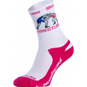 Dámské ponožky Zápasnické Ponožky Berkner WARRIOR PINK - velikost 27-29