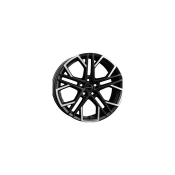 Alu kolo BORBET XV Skoda 8,5x19 5x112 ET45.00 černá mátná + leštění