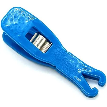 Piercing KWADRON Jednorázový plastový klip trojúhelník