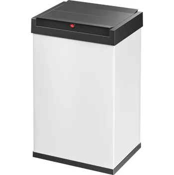 Odpadkový koš Odpadkový koš Hailo 35l nerezová ocel bílý