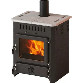 Krbová kamna MBS SD THERMO VULKAN kamna s TV černá 18,4/13,2kW