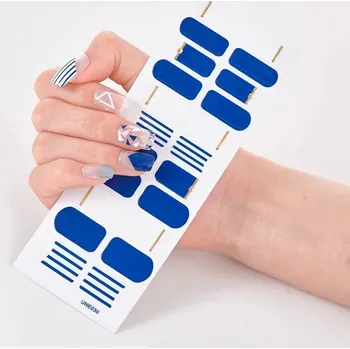 Sada módních nálepek na nehty - UNE-030
