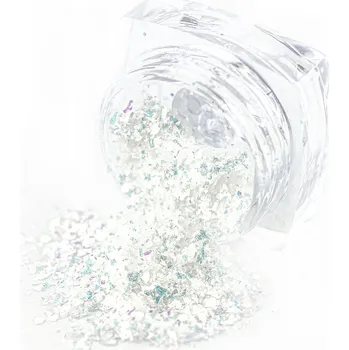 Prášek na nehty Profico Sparkle 3 stříbrný