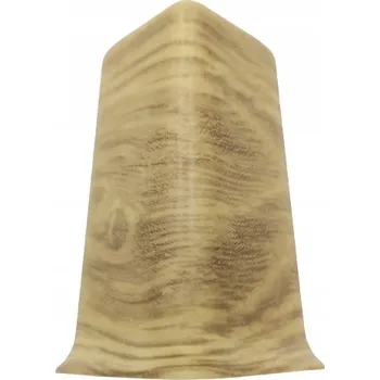 Podlahová lišta Rohový zewnętrzny roh Esquero PVC 21 x 66, délka 2 cm, dub