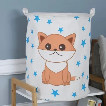 Koš na prádlo a hračky s uchy | Úložný prostor - barva 5