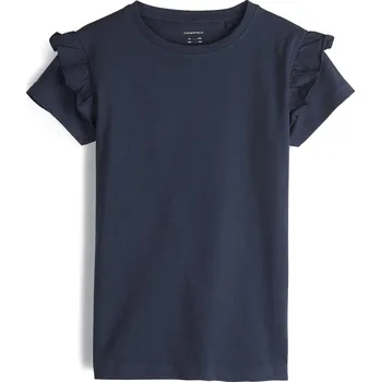 Dívčí oblečení GATE Bavlněné tričko s volány 6Y 425-0129/793