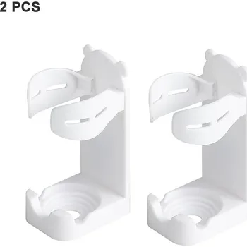 Zubní kartáček Stojan na zubní kartáček | držák na elektrický kartáček, různé barvy - 2 bílé