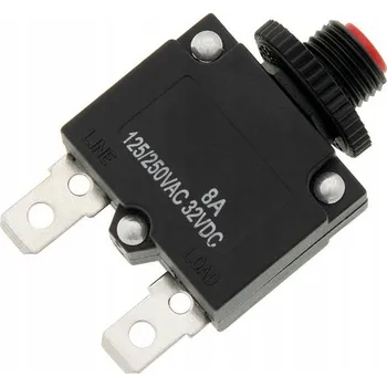 vypínač Termobimetalový vypínač MR1 8A pojistka