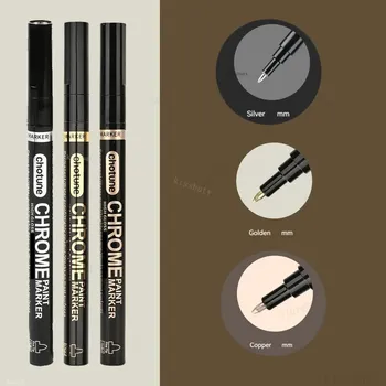 Metalické fixy na kov a jiné povrchy - 1.0mm-Mix 3ks