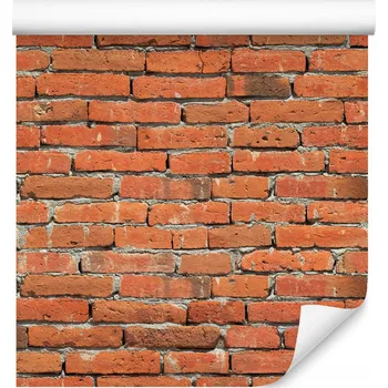 Fototapeta Omyvatelná tapeta ČERVENÁ CIHLA Stará zeď Beton 3D