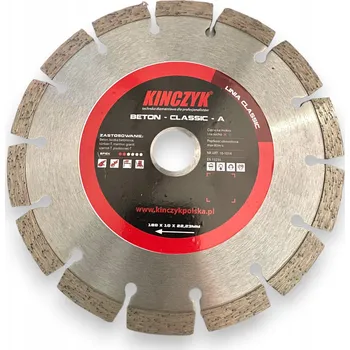 Řezný kotouč Diamantový kotouč Kińczyk 10-1014 180x22,2 mm pro řezání betonu