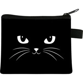 Peněženka Roztomilá mini peněženka s kočičím motivem | dětská peněženka - 018