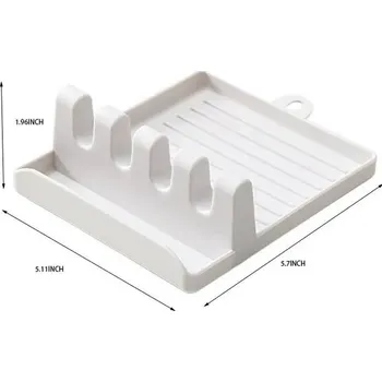 Úložný box Kuchyňský držák nástrojů | úložný systém - 1ks bílý