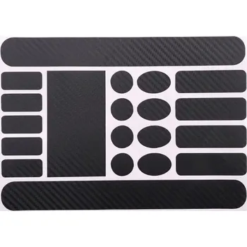 rám kola Ochranná nálepka na rám horského kola proti poškrábání - Uhlík typu A