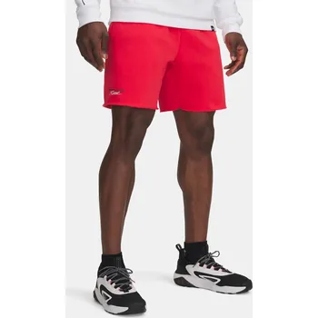 Pánské kraťasy Pánské kraťasy Under Armour Pjt Rck Icon Flc Short 1389918-989 Červená MD