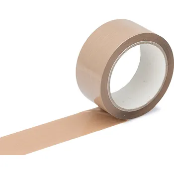 6 ks - Páska samolepicí PP 48x66, Havana (SOLVENT)