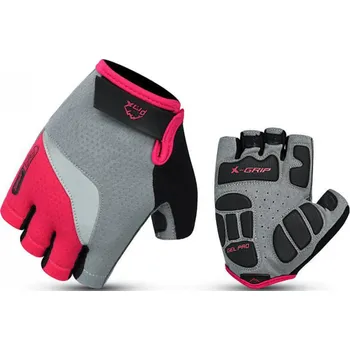 Cyklistické rukavice Cyklistické rukavice Prox L růžové