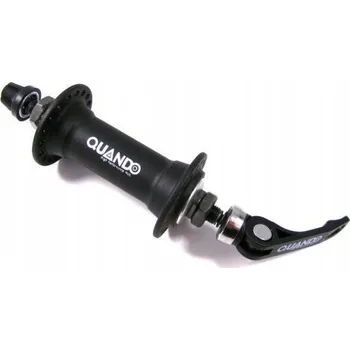 Náboj kola Přední náboj 36 děr Quando černý, rychloupínák