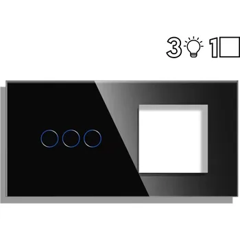 ELumos dvojitý Rámeček černý