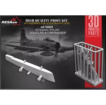Plastikový model RESARM 1/48 Douglas A-1 Skyraider Internal Pylon
